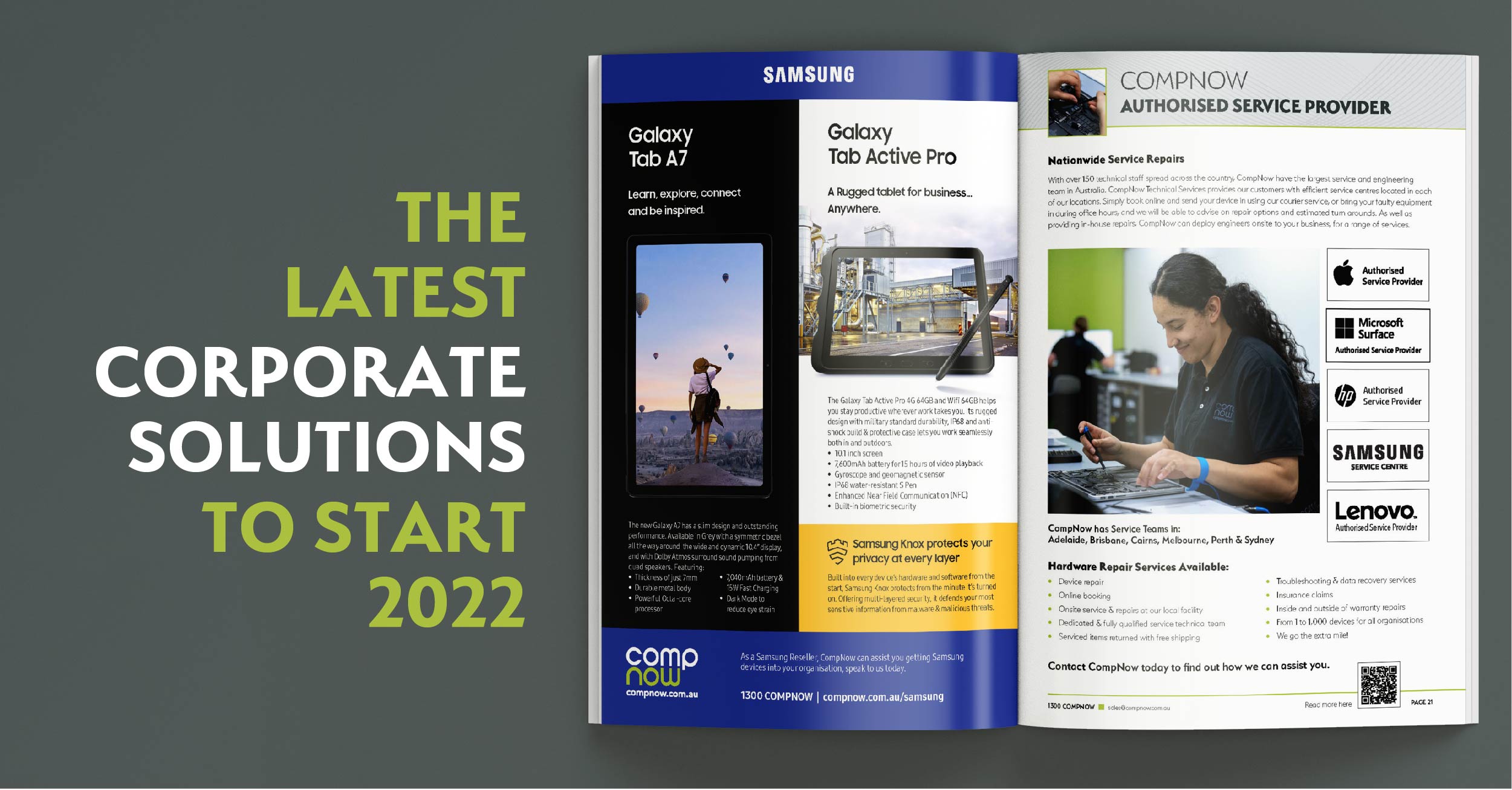 The latest Enterprise Solutions for 2022 in our Corporate Catalogue Edition One