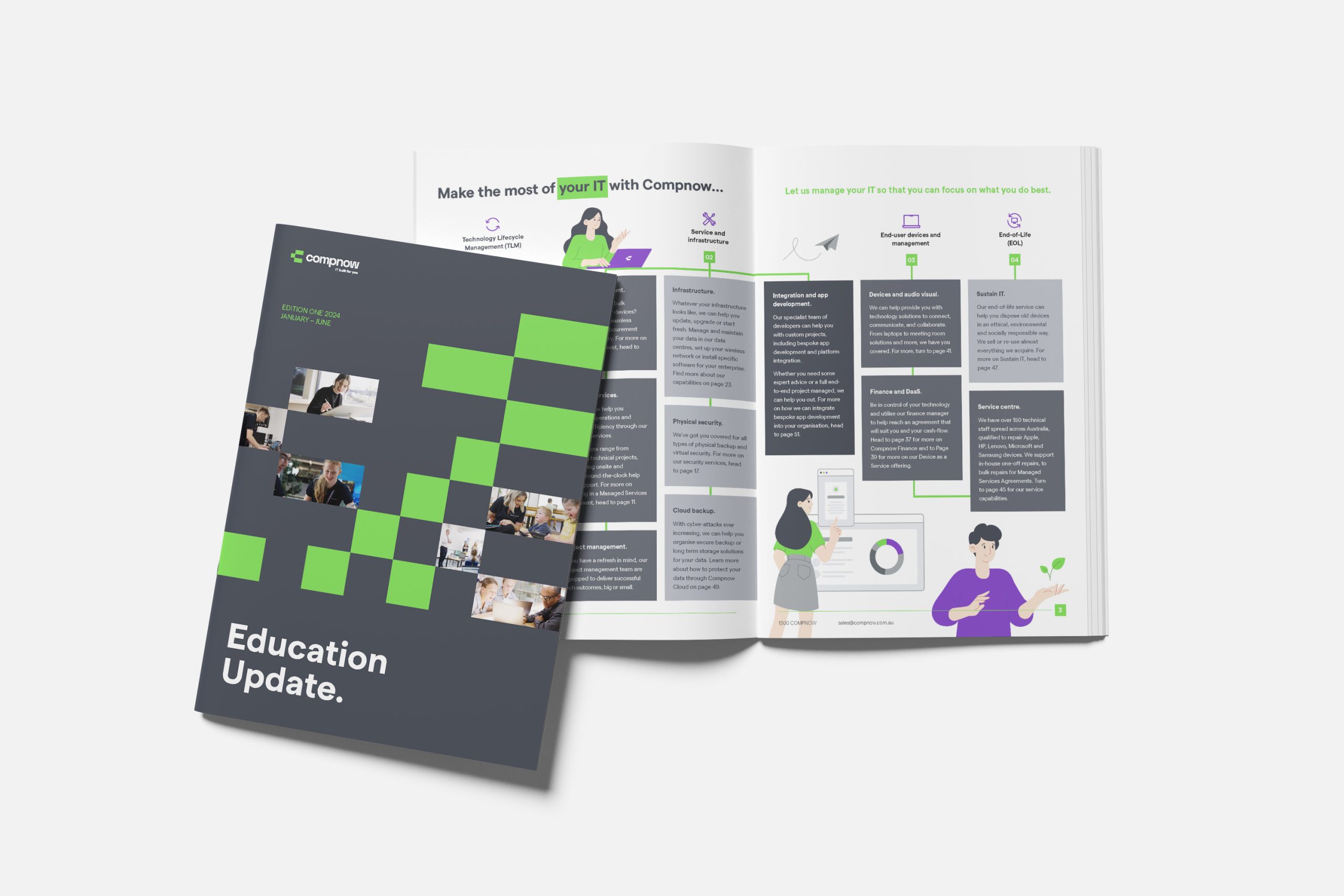 Kickstart the school year with the latest K-12 technology solutions in our first edition of Compnow’s Education Update 2024.