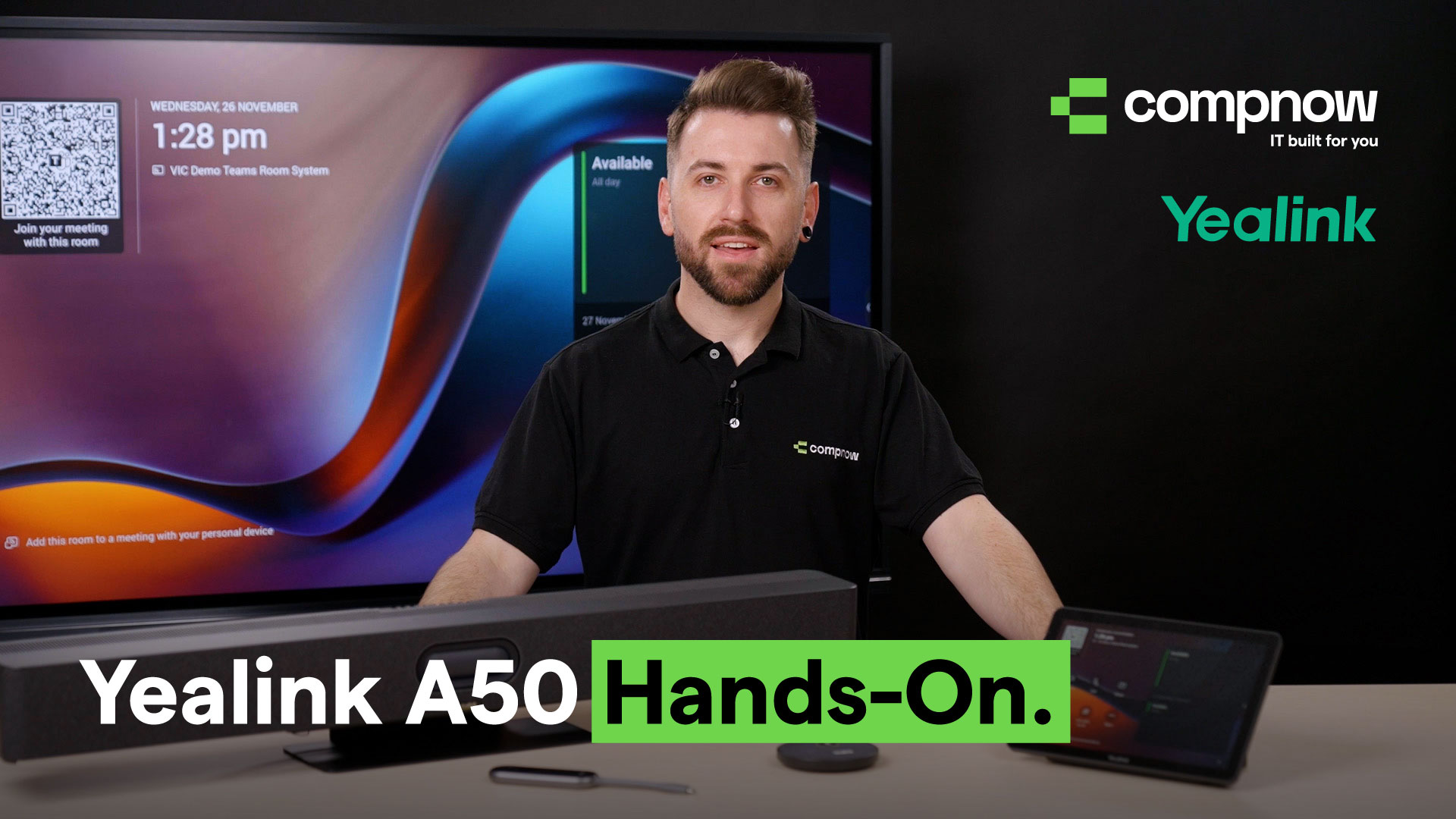 Meet the Yealink A50: Smarter collaboration, simplified.