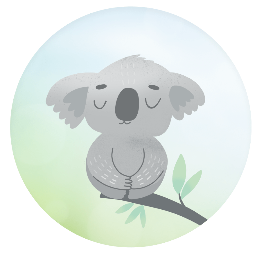 illu_circles_meditation_Koala